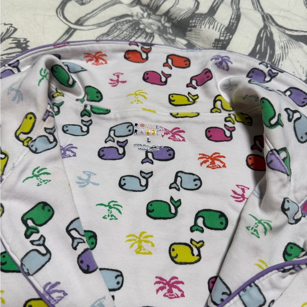 Roller Rabbit Multicolor Pajama Set - Picture 4 of 4